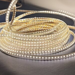 Светодиодная лента 220V белая теплая