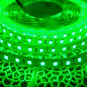 Светодиодная лента зеленая