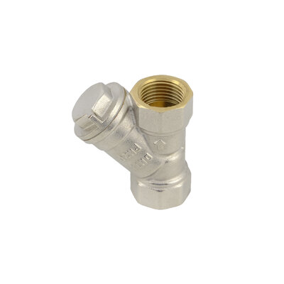 Фільтр груб. очистки, DN20, 3/4"", під пломбу, BLACK, RAFTEC FKU-02