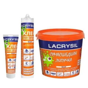 Клей скажена липучка 280мл 0,4кг Lacrysil Україна уп 15шт