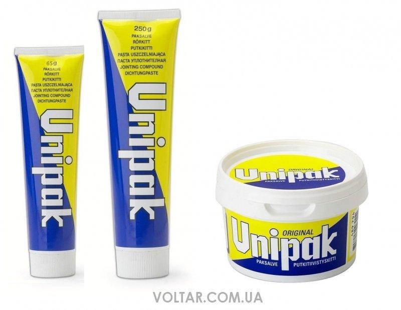 Паста для ущільнення різьбових з'єднань, 75 г, UNIPAK {72} 5072007