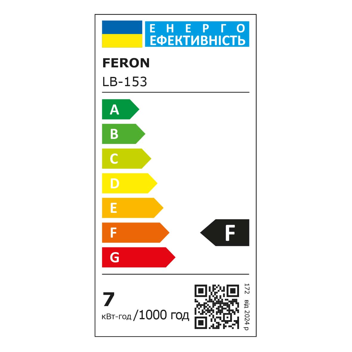 Світлодіодна лампа Feron LB-153 7Вт GX53 4000K — изображение 3