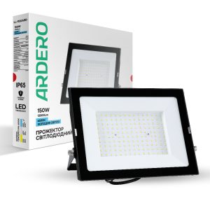 Світлодіодний прожектор Ardero LL-1150ARD 150Вт 6500K чорний