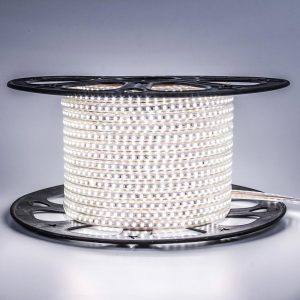 Светодиодная лента 220в белая AVT smd2835 120led/m 4W/m герметичная, 1м