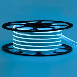 Светодиодный неон 220в голубой AVT-1 smd2835 120led/m 7W/m герметичный, 1м