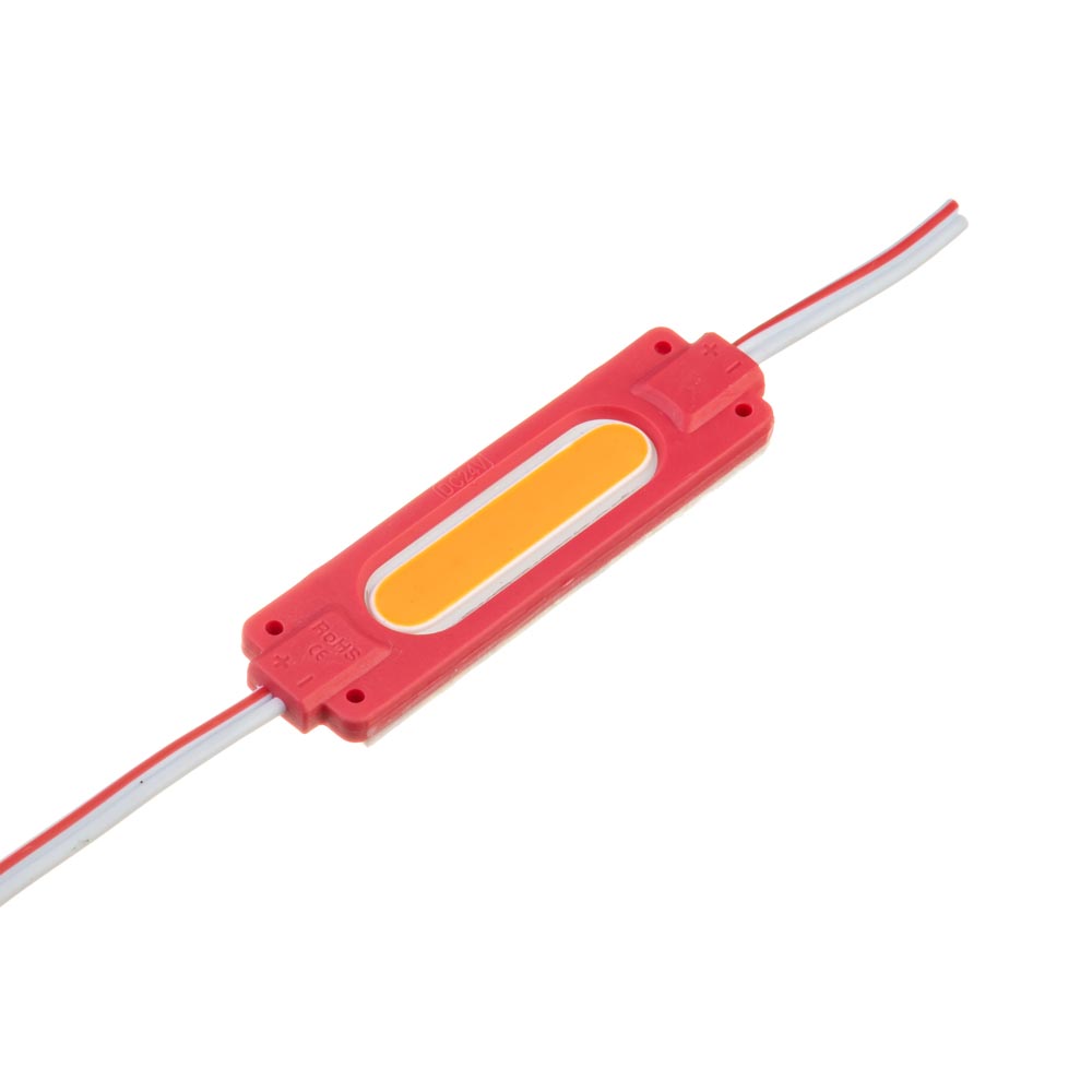 Led модуль красный 24V COB 1LED 2Вт IP65