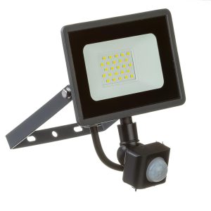 Прожектор с датчиком движения 20W белий холодный AVT-1