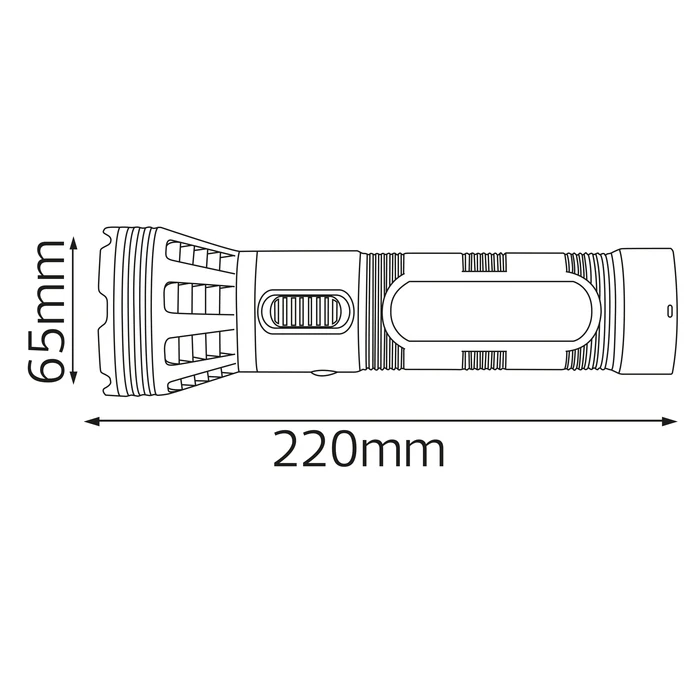 Ліхтарик ручний BEST-3 3W - Зображення 2