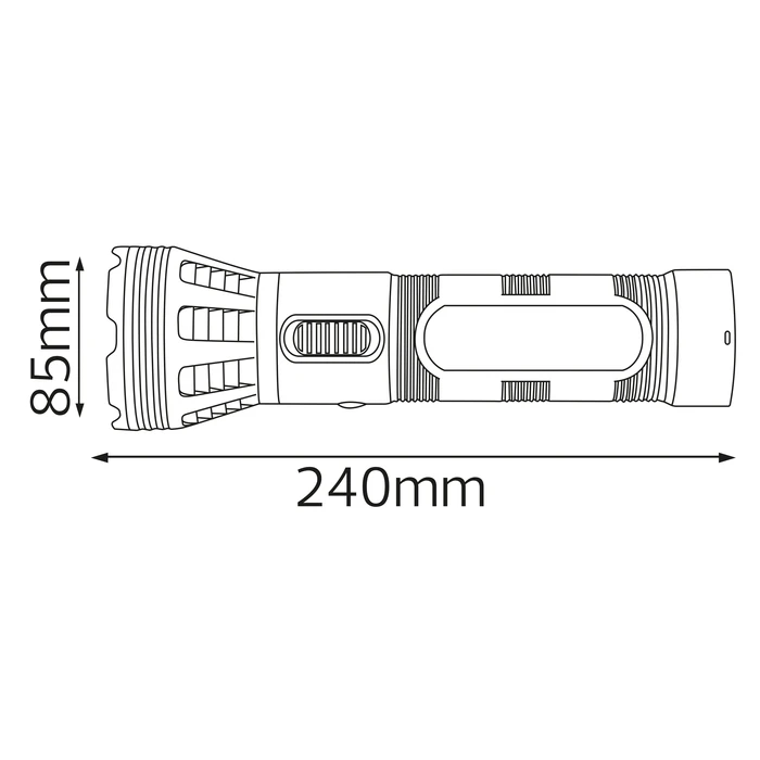 Ліхтарик ручний BEST-5 5W - Зображення 2