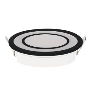 Світлодіодний світильник вбудований LED CARTER-12 12W 4200K чорний