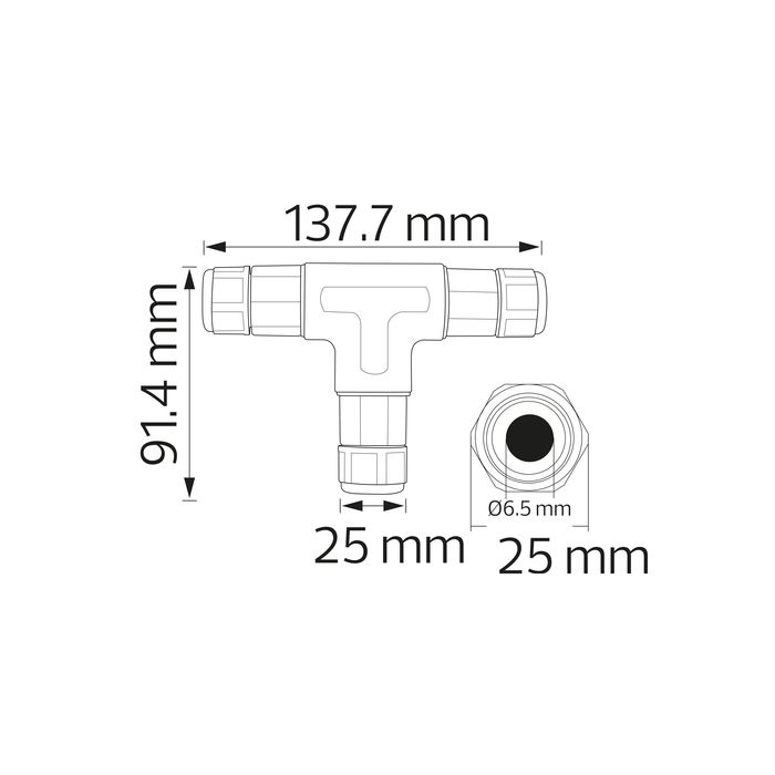 Клема вологозахисна IP68 CONNECTOR-2 - Зображення 2