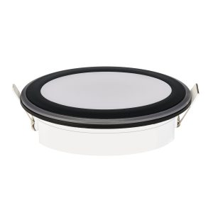 Світлодіодний світильник вбудований LED PARKER-12 12W 4200K чорний