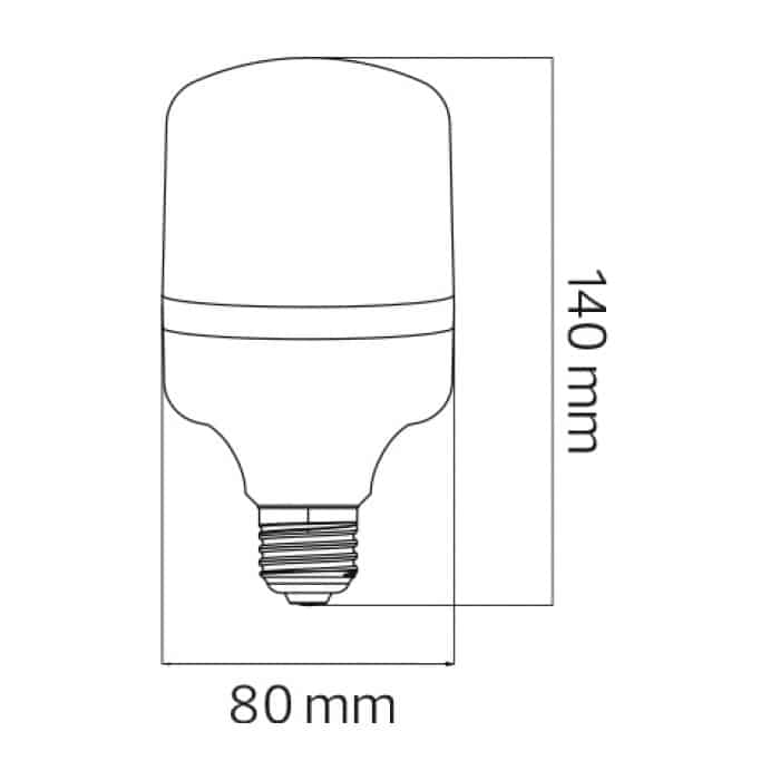 Світлодіодна лампа TORCH-20 20W E27 4200K - Зображення 2